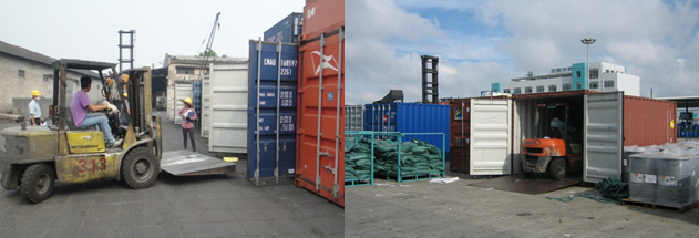 危險品碼頭檢測內裝